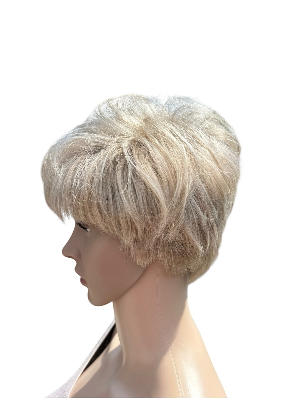 Envy Blonde/golden Blonde Short Pixie Wig Average Size - Picture 3 of 13